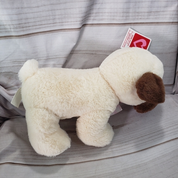 Hugfun Valentine Puppy Love Bulldog Pug Dog Plush Stuffed Toy 14 Inch 2017 - Picture 4 of 12